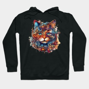 Steampunk Cat Hoodie